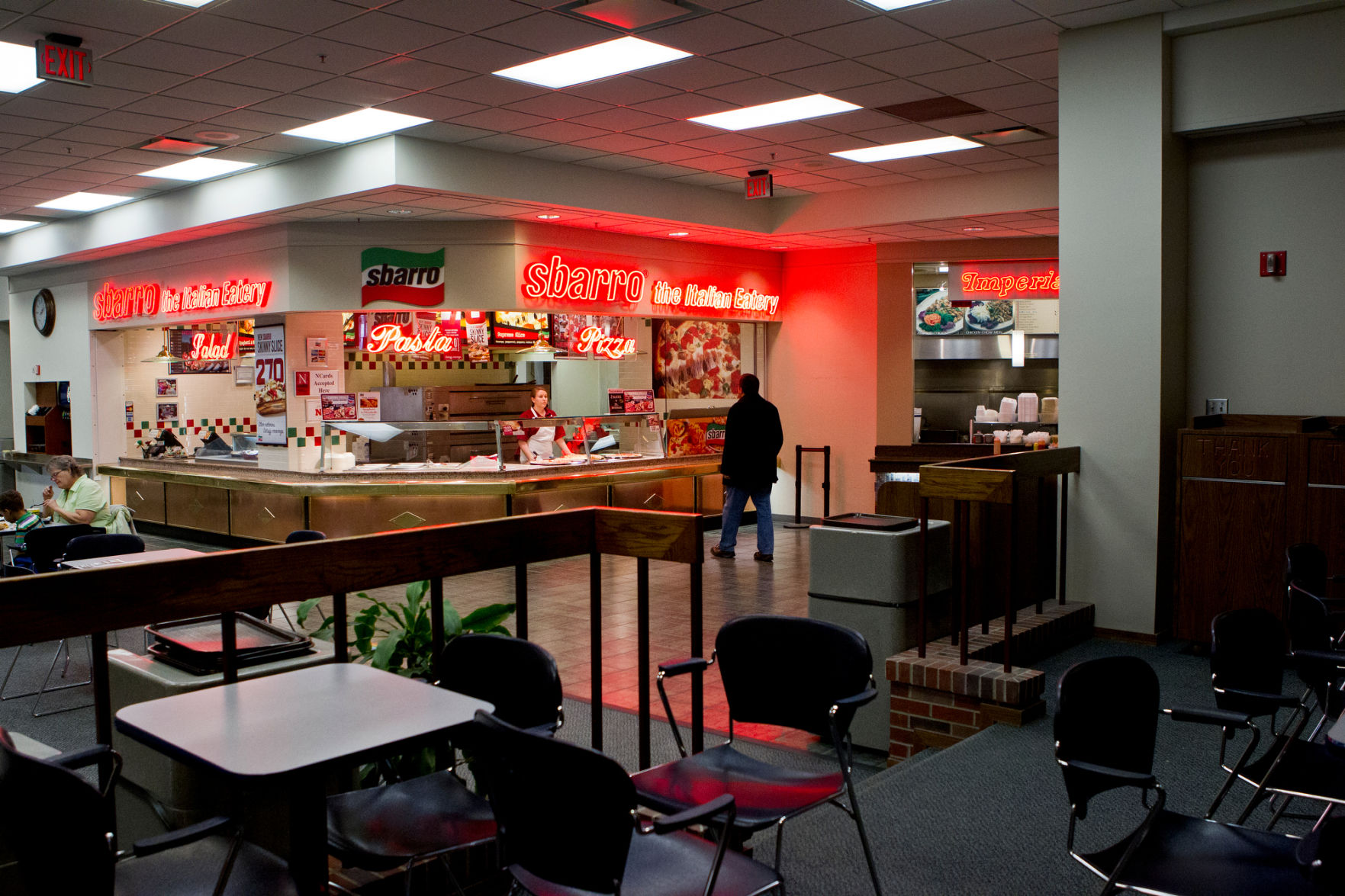 Nebraska Union, food court -- 2013